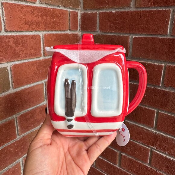 TARGET BULLSEYE PLAYGROUND CHRISTMAS NOVELTY LIDDED MUG 1CT - Picture 1 of 3